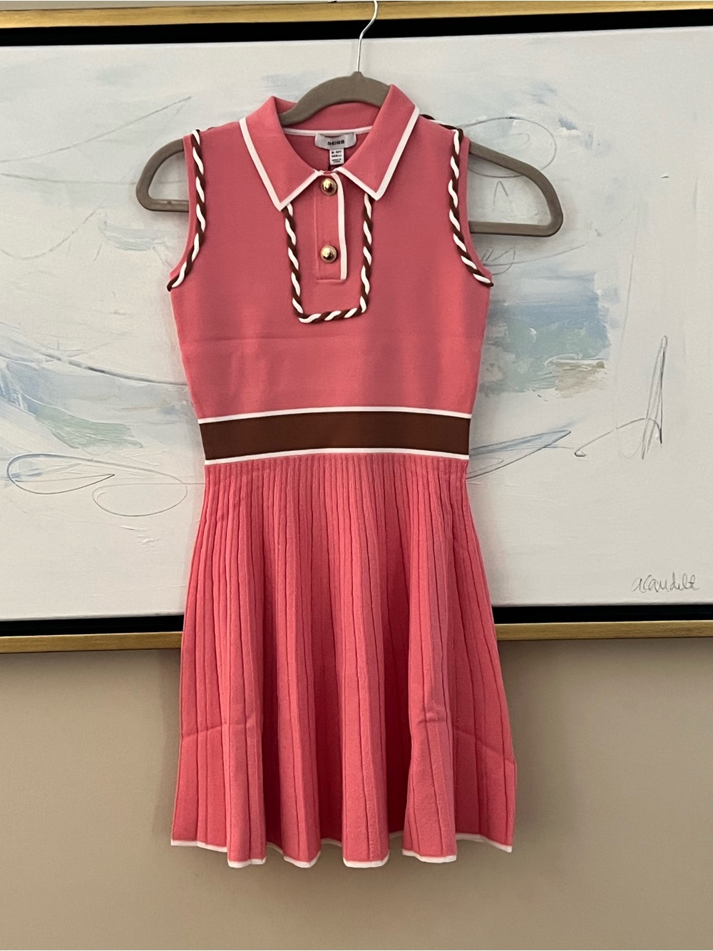 Reiss Kids Niamh Sleeveless Sweater Dress (9/10) - NWT